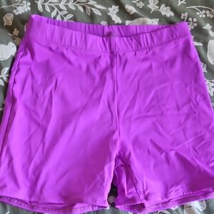 SKIMS Purple Swim Shorts